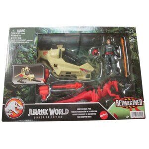 Jurassic World Reimagined Legacy Collection Chopper Chase Pack Atrociraptor